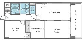 パラシオン長柄西  ｜ 大阪府大阪市北区長柄西1丁目（賃貸マンション3LDK・6階・51.98㎡） その2