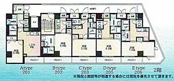 SILENCE3富士見台 1Kの間取図画像
