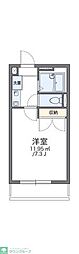 レオパレスガーデンビレッジ 1Kの間取図画像