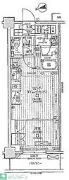 パレステージ鷺宮 1LDKの間取図画像