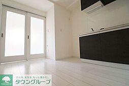 西武新宿線 東伏見駅 徒歩10分の賃貸アパート 3階1DKのリビング/ダイニング