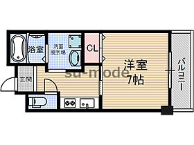 セラフィック・IWT  ｜ 大阪府茨木市新庄町（賃貸マンション1K・4階・24.00㎡） その2