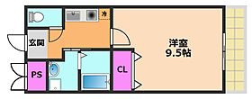 プライムコート南松原  ｜ 大阪府高槻市南松原町（賃貸マンション1K・3階・28.44㎡） その2