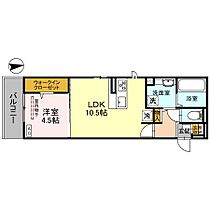 D-residence辻子  ｜ 大阪府高槻市辻子2丁目（賃貸アパート1LDK・2階・40.27㎡） その2