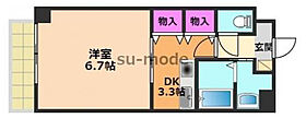 MAEKAWA BLD  ｜ 大阪府高槻市大畑町（賃貸マンション1DK・6階・31.53㎡） その2