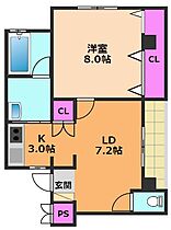 コンフォール大手町  ｜ 大阪府高槻市大手町（賃貸マンション2K・1階・42.93㎡） その2