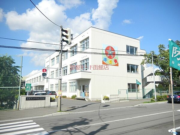 画像27:函館市立中の沢小学校 1240m