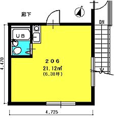 ワークオフィスK＆N 2階/206