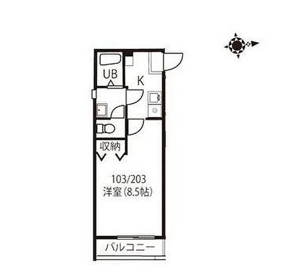 グランドアマレーII番館 ｜福岡県久留米市東櫛原町(賃貸アパート1K・1階・25.05㎡)の写真 その2