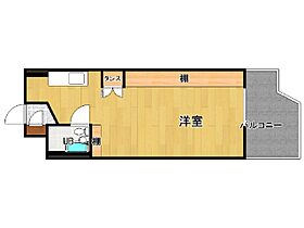 福岡県久留米市櫛原町85-2（賃貸マンション1K・4階・22.40㎡） その2