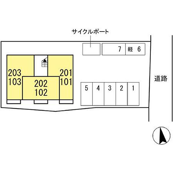 ブレッザ 103｜福岡県うきは市吉井町(賃貸アパート1LDK・1階・40.00㎡)の写真 その2