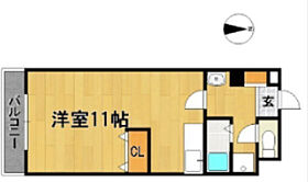 福岡県久留米市朝妻町5-15（賃貸マンション1R・3階・34.00㎡） その2