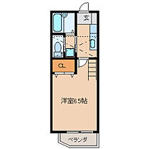 Aレガート久留米大前Ａ棟  ｜ 福岡県久留米市野中町171-6（賃貸アパート1K・2階・20.74㎡） その2