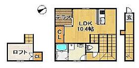 PALETTE  ｜ 福岡県久留米市御井町1622-1（賃貸アパート1R・2階・31.00㎡） その2