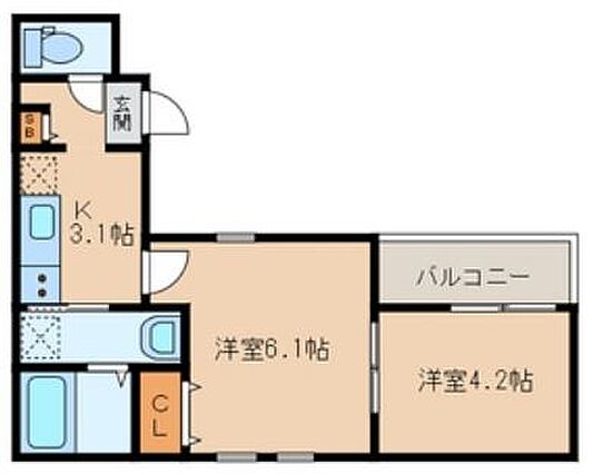 花畑プレミア103号_間取り_0