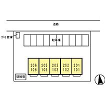 オリーヴァ東合川 101号 ｜ 福岡県久留米市東合川7丁目3-10（賃貸アパート1LDK・1階・33.39㎡） その3