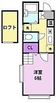 福岡県久留米市御井町1699-12（賃貸アパート1K・2階・21.85㎡） その2