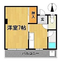 メゾンアイアムmii  ｜ 福岡県久留米市御井町409（賃貸マンション1K・3階・24.00㎡） その2