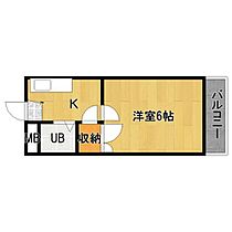 福岡県久留米市上津町2228-516（賃貸アパート1K・2階・20.00㎡） その2