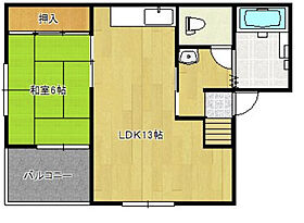 カネタビル 3F西 ｜ 福岡県久留米市六ツ門町17-19（賃貸マンション1LDK・3階・49.23㎡） その2