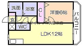 福岡県久留米市東合川8丁目6-38（賃貸マンション1LDK・2階・41.25㎡） その2