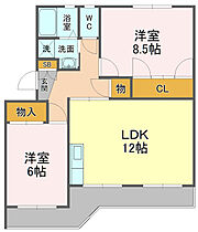 YKハイム北安東　A棟 303 ｜ 静岡県静岡市葵区北安東４丁目（賃貸マンション2LDK・1階・63.94㎡） その2