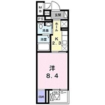 カルセドニー 305 ｜ 静岡県静岡市駿河区中島（賃貸マンション1K・3階・27.87㎡） その2