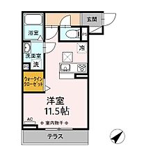 ONE UNIVERSITY PLACE(ワンユニバーシティ 105 ｜ 静岡県静岡市駿河区谷田（賃貸アパート1R・1階・31.43㎡） その2