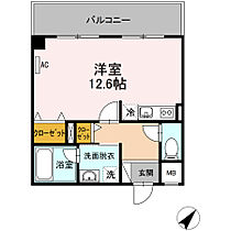 イーストタウン巽 401 ｜ 静岡県静岡市葵区長沼南（賃貸アパート1R・4階・36.00㎡） その2