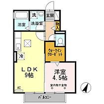 アバンサール 105 ｜ 静岡県静岡市葵区西瀬名町（賃貸アパート1LDK・1階・35.28㎡） その2