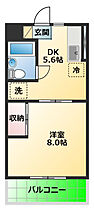 フォルクローレ 106 ｜ 静岡県静岡市駿河区高松１丁目（賃貸マンション1DK・1階・25.92㎡） その2