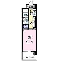 フィオーレ・ＹＡＭＡＴＯ 406 ｜ 静岡県静岡市駿河区大和２丁目（賃貸マンション1K・4階・30.96㎡） その2