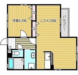 アヴェリア 1LDKの間取図画像