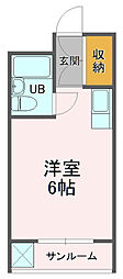 RTマンション ワンルームの間取図画像