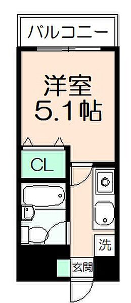 ジョイフル日野 210｜東京都日野市日野本町2丁目(賃貸マンション1R・2階・16.00㎡)の写真 その2