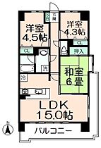 ライオンズガーデン京王高幡不動 204 ｜ 東京都日野市万願寺5丁目6-15（賃貸マンション3LDK・2階・68.25㎡） その2