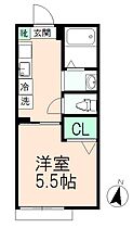 東京都日野市平山4丁目6-21（賃貸アパート1K・1階・21.10㎡） その2