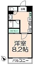 C s 32 MINEGISHI 308 ｜ 東京都八王子市堀之内2丁目26-5（賃貸マンション1K・3階・25.80㎡） その2