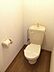 トイレ：清潔感のあるトイレです。