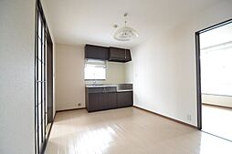 JR青梅線 昭島駅 徒歩24分の賃貸アパート 1階3DKのリビング/ダイニング