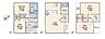 間取り：1号棟間取り図