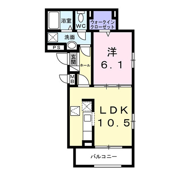 グレースエレガンス‘24 ｜大阪府門真市柳田町(賃貸アパート1LDK・1階・40.15㎡)の写真 その2