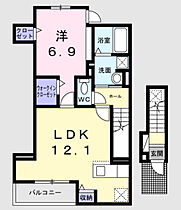 ラ・ヴィータ南門真I  ｜ 大阪府門真市東江端町（賃貸アパート1LDK・2階・43.51㎡） その2