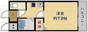 シャトーグレース  ｜ 大阪府寝屋川市中木田町（賃貸マンション1K・2階・19.00㎡） その2