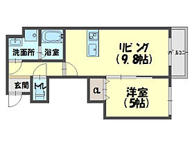 Chef-doeuvre Dainichi  ｜ 大阪府守口市佐太中町３丁目（賃貸マンション1LDK・3階・37.75㎡） その2