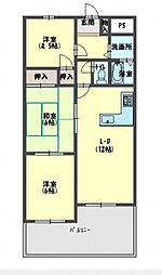 間取図画像 3LDK