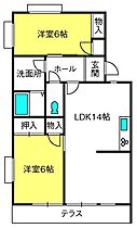 ヴォラトスA  ｜ 埼玉県上尾市大字瓦葺1939-1（賃貸アパート2LDK・1階・57.76㎡） その2