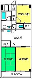 グランシャリオ大宮 3DKの間取図画像