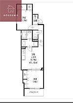 大阪府大東市錦町14-28（賃貸アパート1LDK・2階・32.40㎡） その2