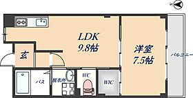 大阪府八尾市宮町3丁目4-53（賃貸マンション1LDK・4階・40.20㎡） その2